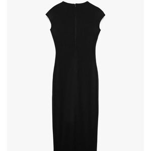 Zara Black midi Dress
